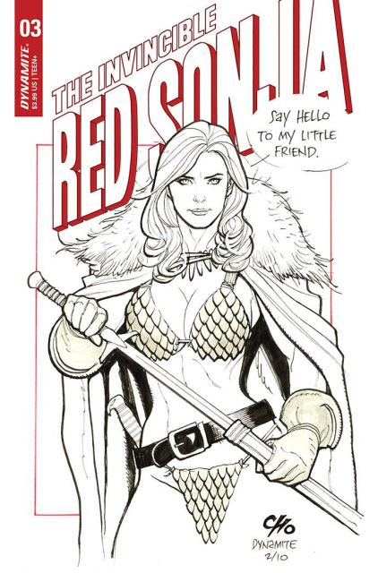 The Invincible Red Sonja #3 (Cho Cover)