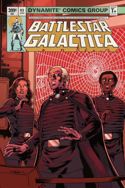Battlestar Galactica Classic #3 (HDR Cover)