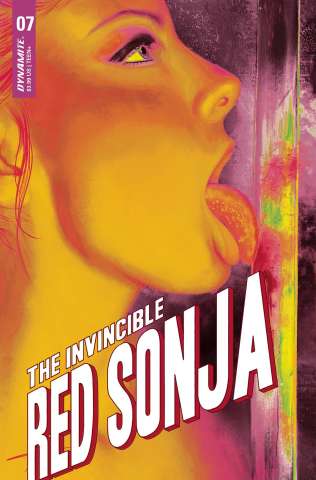 The Invincible Red Sonja #7 (Bonus Cohen Ultraviolet Cover)