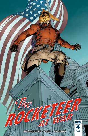 The Rocketeer At War #4 (Subscription Cover)