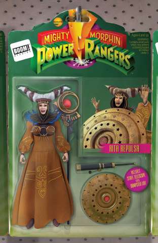 Mighty Morphin Power Rangers #10 (Unlock Action Figure Cover)