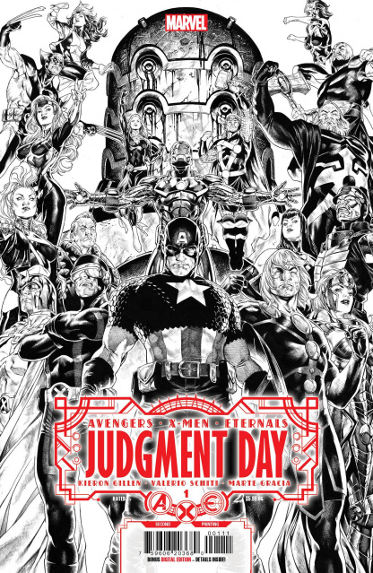 A.X.E.: Judgment Day #1 (Brooks 2nd Printing)
