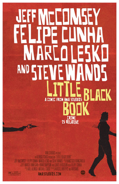 Little Black Book #3 (Movie Poster Homage Cover)