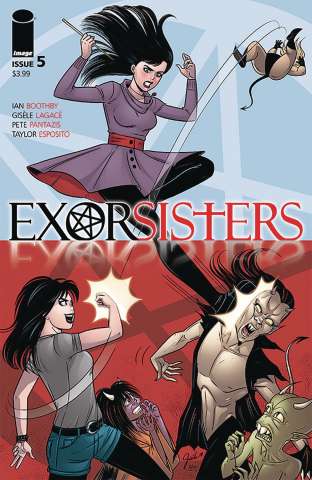Exorsisters #5 (Lagace & Pantazis Cover)