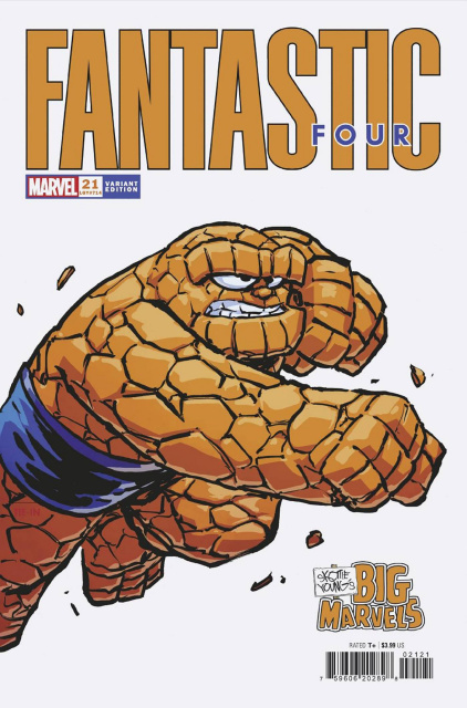 Fantastic Four #21 (Skottie Young Big Marvels Cover)