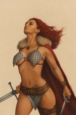 The Invincible Red Sonja #5 (Celina Virgin Cover)