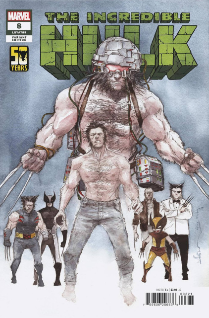 The Incredible Hulk #8 (Nguyen Wolverine Wolverine Wolverine Cover)