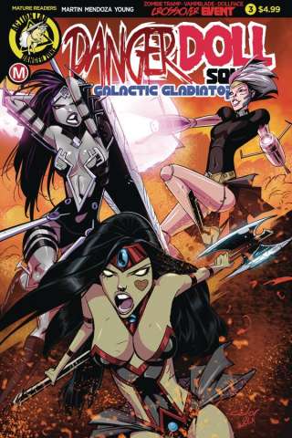 Danger Doll Squad: Galactic Gladiators #3 (Celor Cover)