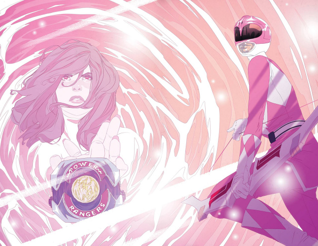 Mighty Morphin Power Rangers: Pink #1 (Unlock Morphing Cover)