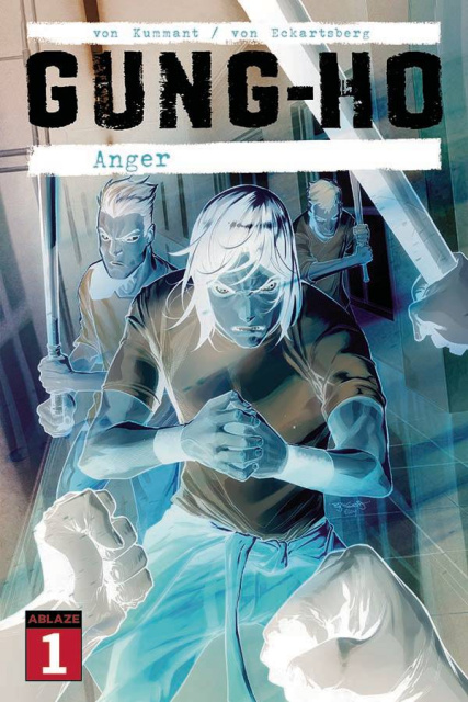 Gung-Ho: Anger #1 (50 Copy Stephen Segovia Negative Cover)