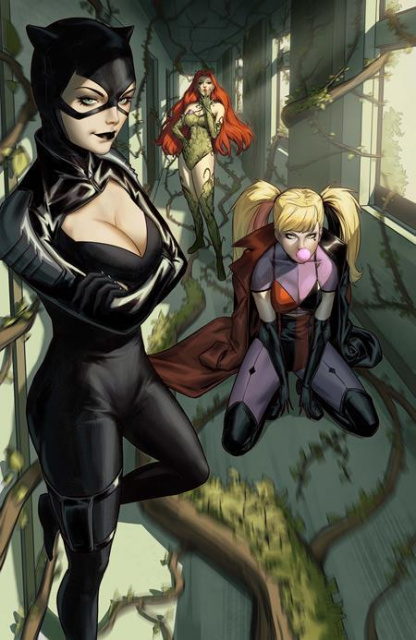 Gotham City Sirens Uncovered #1 (Ejikure Cover)