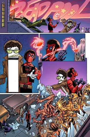 Deadpool #25 (Koblish Secret Comics Cover)
