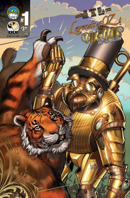 The Legends of Oz: Tik Tok and the Kalidah #1 (4 Copy Cover)