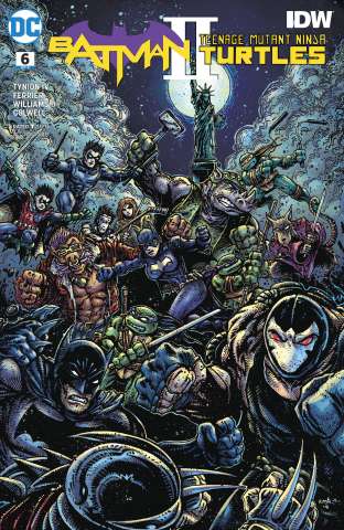 Batman / Teenage Mutant Ninja Turtles II #6 (Variant Cover)