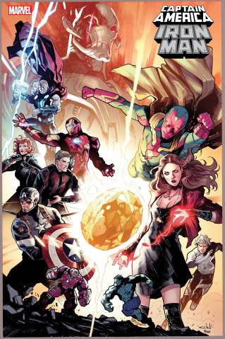 Captain America / Iron Man #5 (Schiti Infinity Saga Phase 2 Cover)