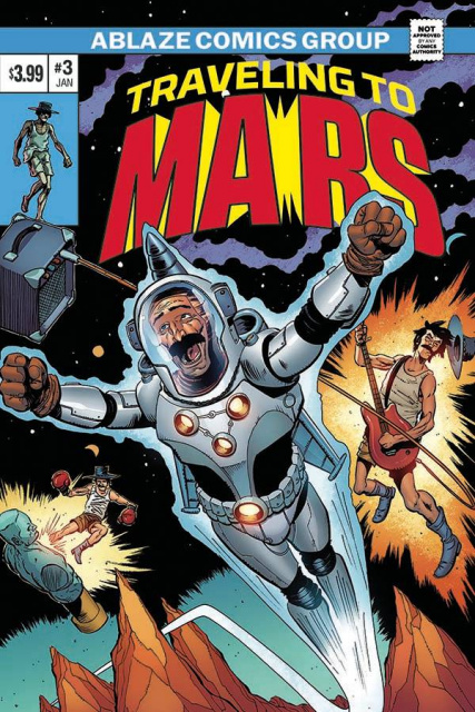 Traveling to Mars #3 (McKee Nova Homage Cover)