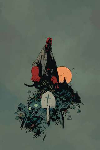 Hellboy and the B.P.R.D.: The Return of Effie Kolb #1 (Mignola Cover)