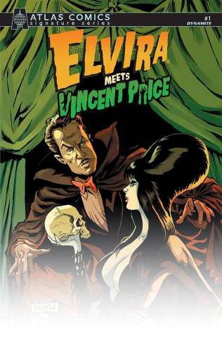 Elvira Meets Vincent Price #1 (Avallone Signed Atlas Edition)