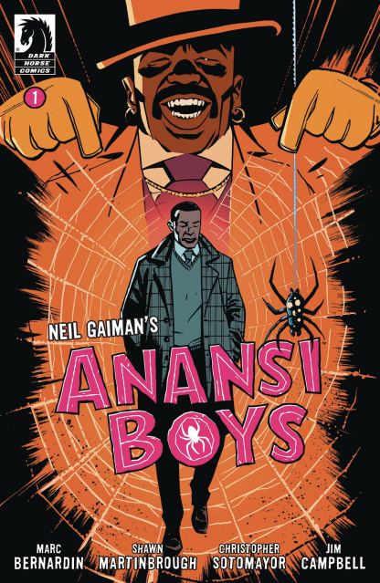 Anansi Boys #1 (Martinbrough Cover)