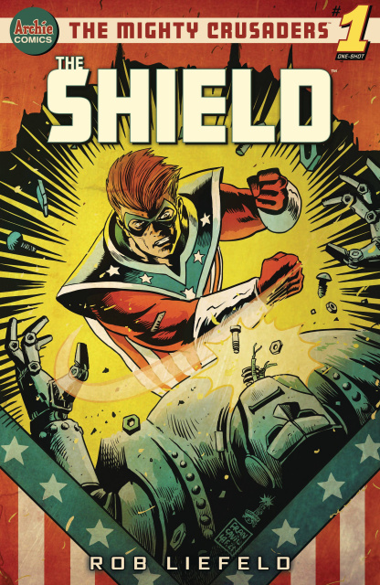 Mighty Crusaders: The Shield (Francavilla Cover)