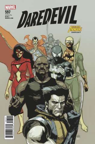 Daredevil #597 (Yu Avengers Cover)
