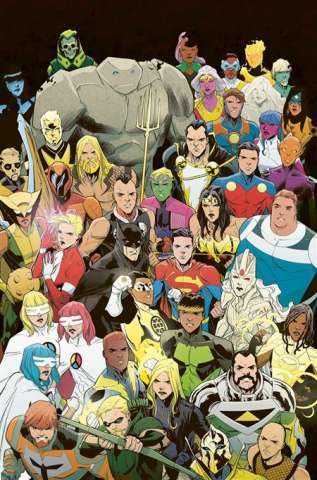 Justice League vs. The Legion of Super-Heroes #6 (Scott Godlewski Cover)