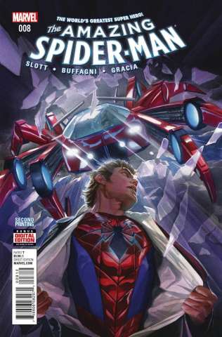 The Amazing Spider-Man #8 (Alex Ross 2nd Printing)