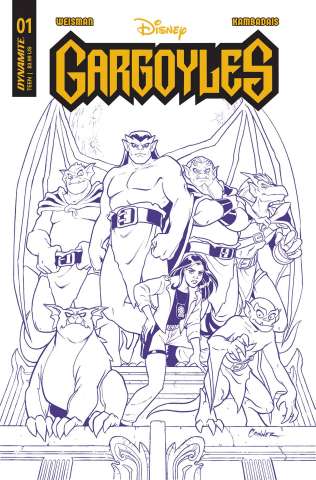 Gargoyles #1 (10 Copy Conner Purple Line Art Cover)