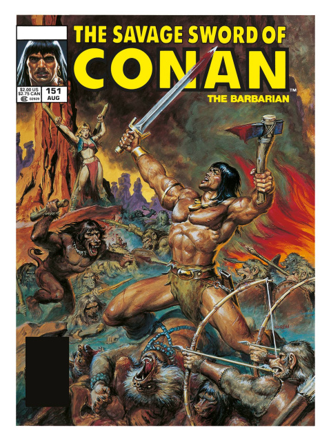 The Savage Sword of Conan: The Original Comics Omnibus Vol. 11