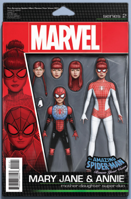 The Amazing Spider-Man: Renew Your Vows #1 (Christopher Action Figure Cover)