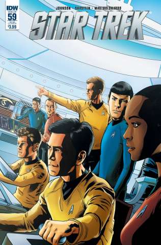 Star Trek #59 (Subscription Cover)