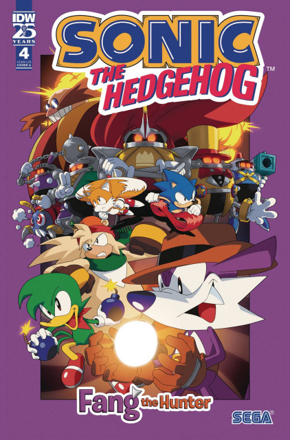 Sonic the Hedgehog: Fang the Hunter #4 (Hammerstrom Cover)