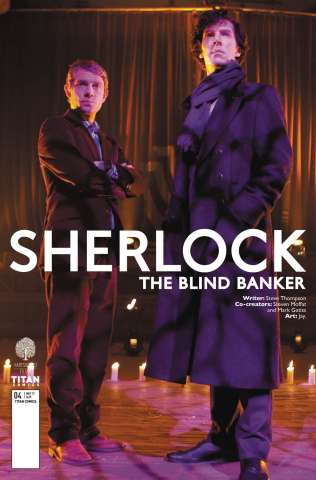 Sherlock: The Blind Banker #4 (Photo Cover)
