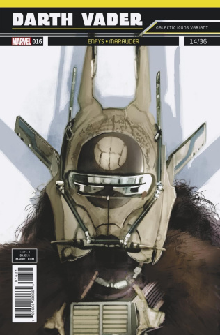 Star Wars: Darth Vader #16 (Reis Galactic Icon Cover)