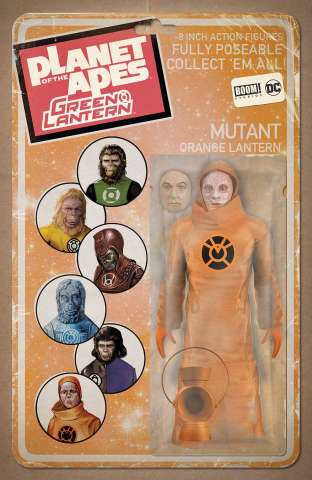 The Planet of the Apes / The Green Lantern #6 (Unlock Vintage Figure Cover)