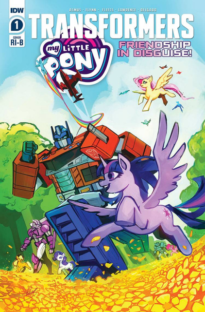 My Little Pony / The Transformers #1 (100 Copy Cover)