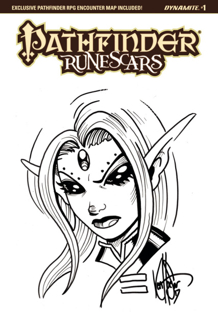 Pathfinder: Runescars #1 (Haeser Sketch Cover)