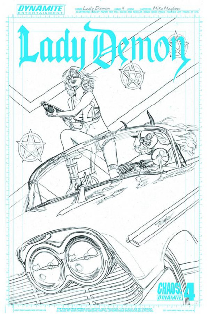 Lady Demon #4 (25 Copy Mayhew Artboard Cover)