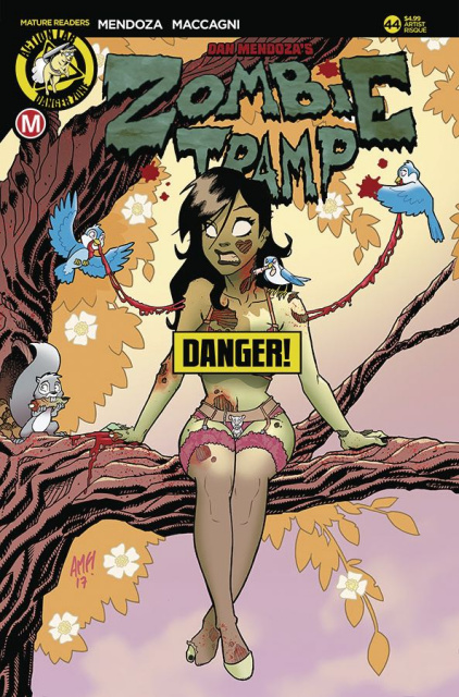 Zombie Tramp #44 (Fleecs Risque Cover)