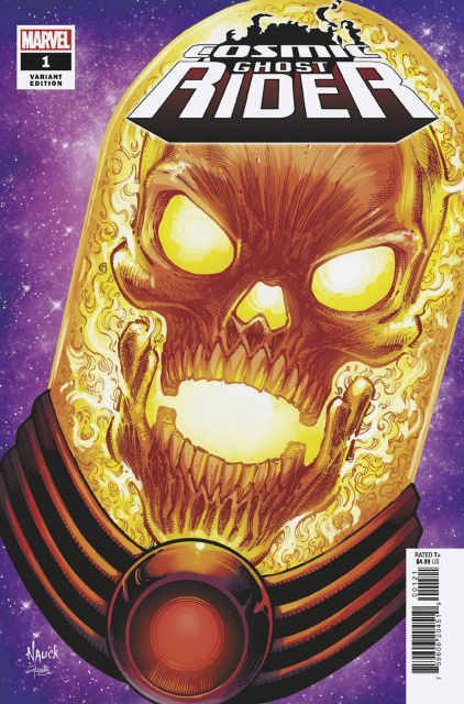 Cosmic Ghost Rider #1 (Nauck Headshot Cover)