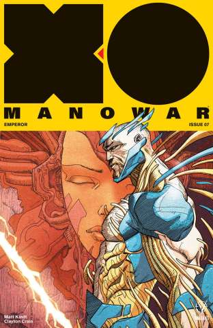 X-O Manowar #7 (Pollina Cover)