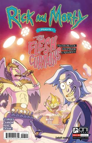 Rick and Morty Present Flesh Curtains #1 (Cannon Cover)