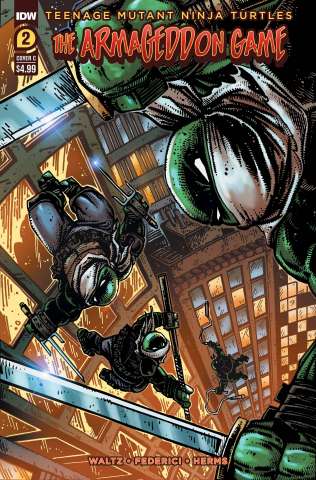 Teenage Mutant Ninja Turtles: The Armageddon Game #2 (Eastman Cover)