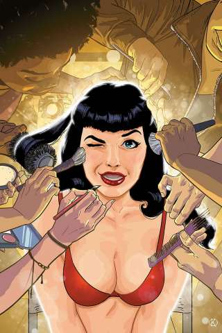Bettie Page #5 (Kano Virgin Cover)