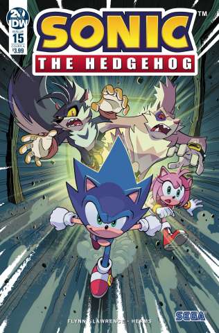 Sonic the Hedgehog #15 (Lawrence Cover)