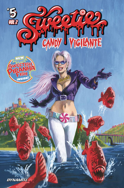 Sweetie: Candy Vigilante #5 (Sistilli Blue Cover)