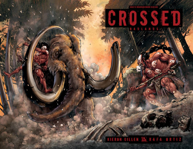 Crossed: Badlands #78 (Megafauna Mayhem Cover)