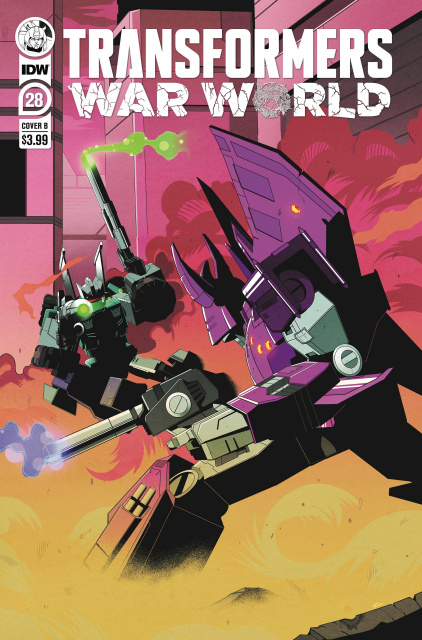 The Transformers #28 (Adam Bryce Thomas Cover)
