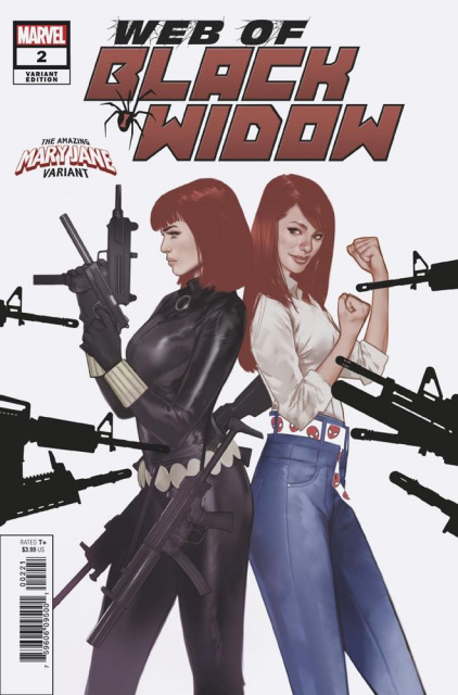 Web of Black Widow #2 (Oliver Mary Jane Cover)