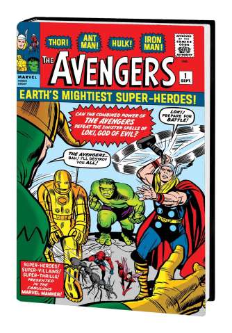 Avengers Vol. 1 (Omnibus Kirby Cover)